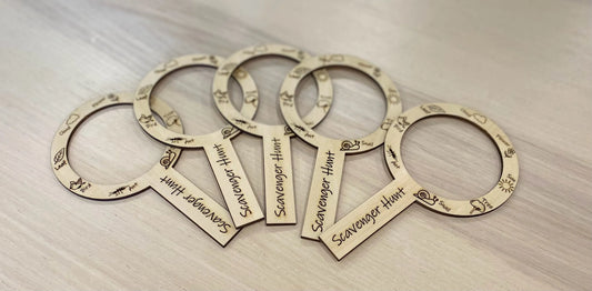 Wooden Scavenger Hunt Wand