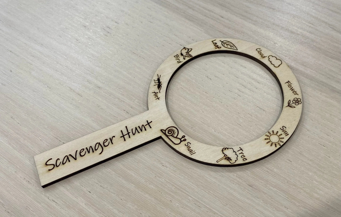 Wooden Scavenger Hunt Wand