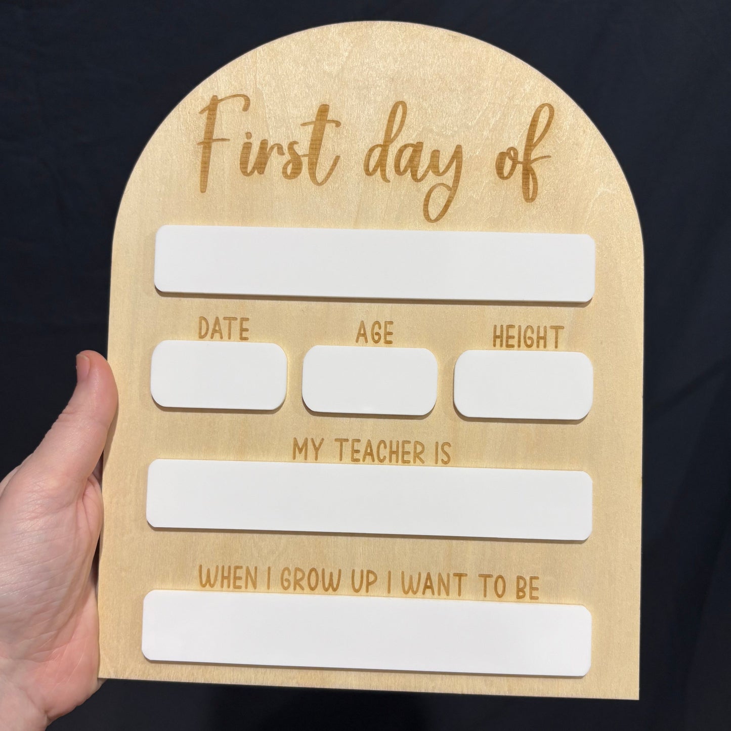 first day of school