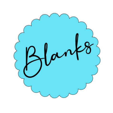 Scalloped Circle Shape Acrylic Blanks