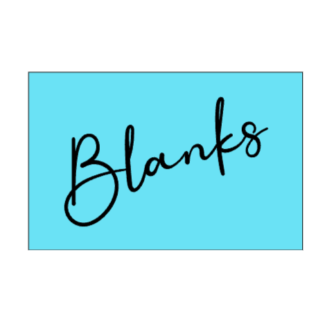 Rectangle Shape Acrylic Blanks