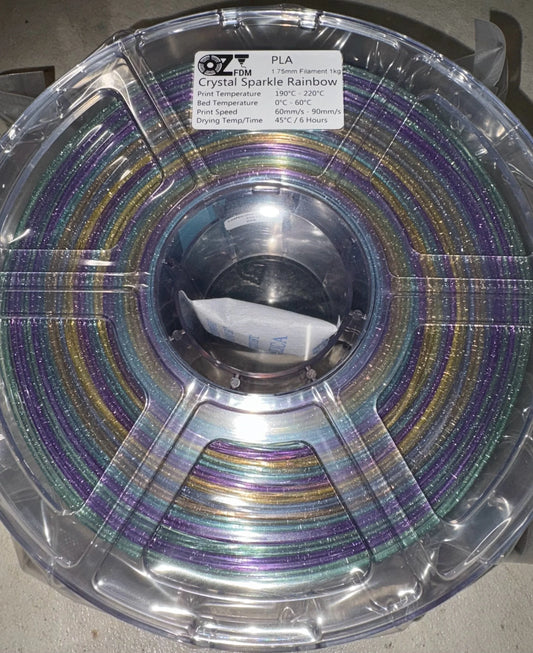Crystal Sparkle Rainbow PLA