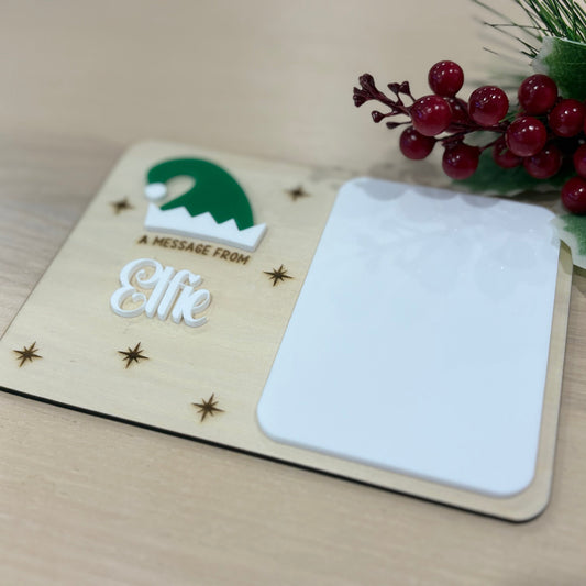 Message From Elf Sign