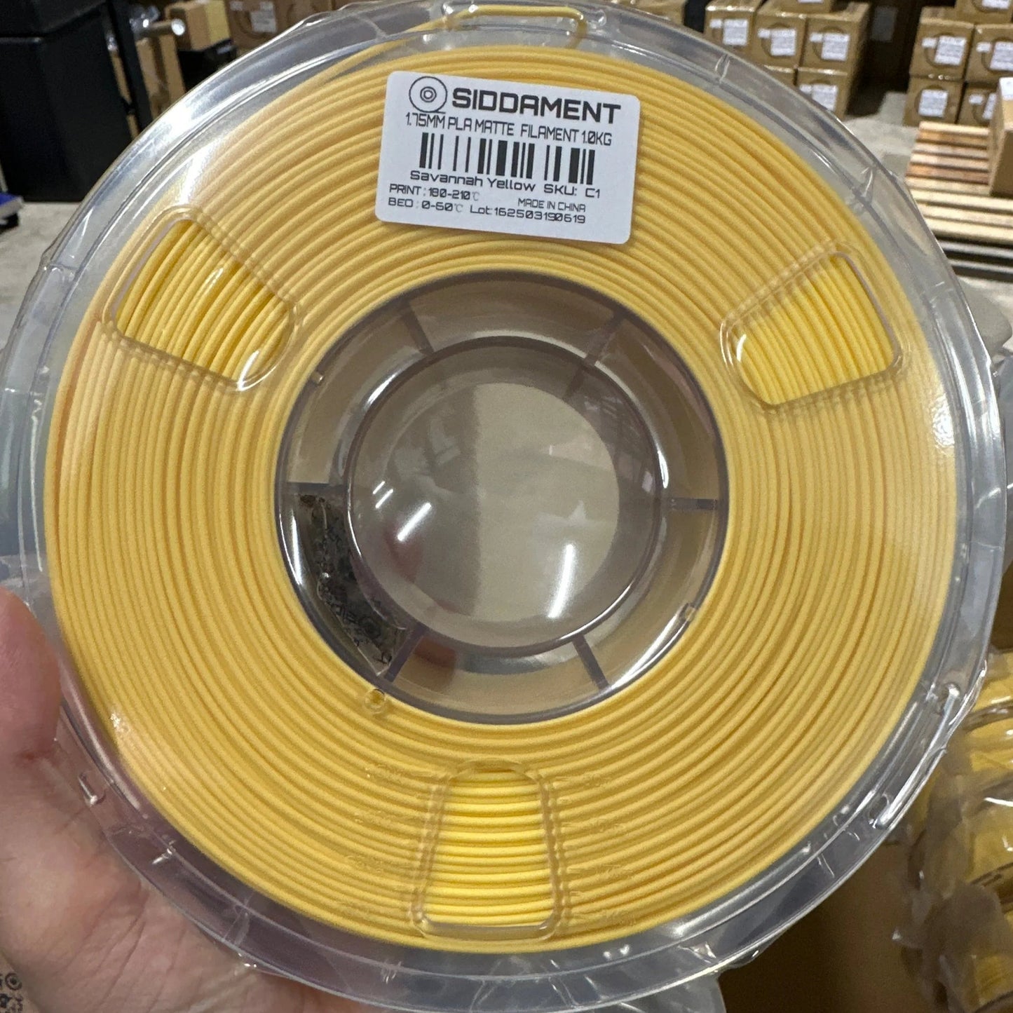 Siddament Matte PLA Colours