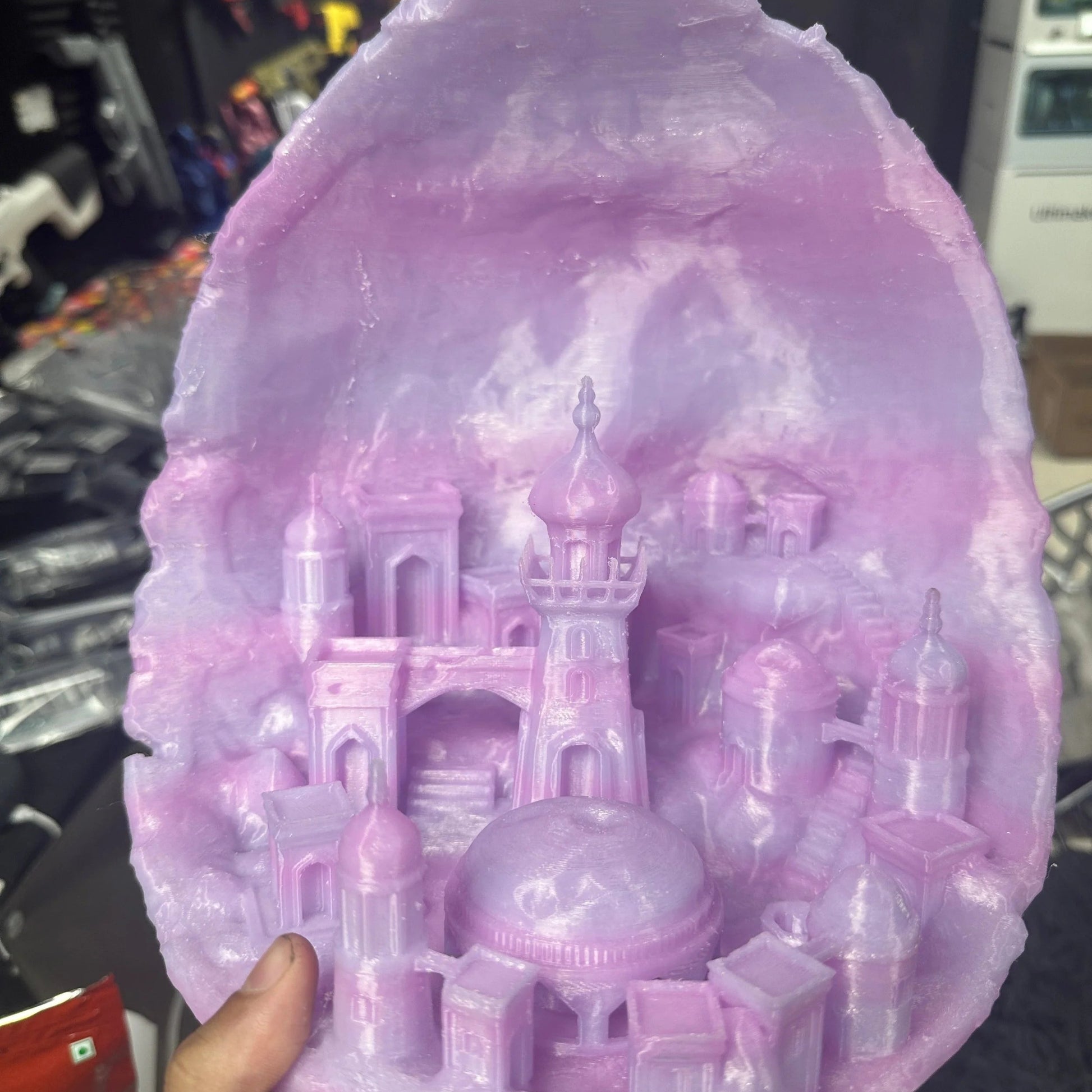 Translucent Gradient PLA - Purple Red/Light Blue – Creative Monkey