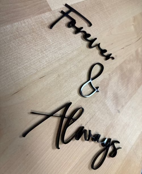 always_and_forever_-_engagement_-_wedding_-_black_acrylic