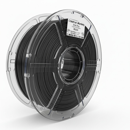 Black PLA with glossy finish