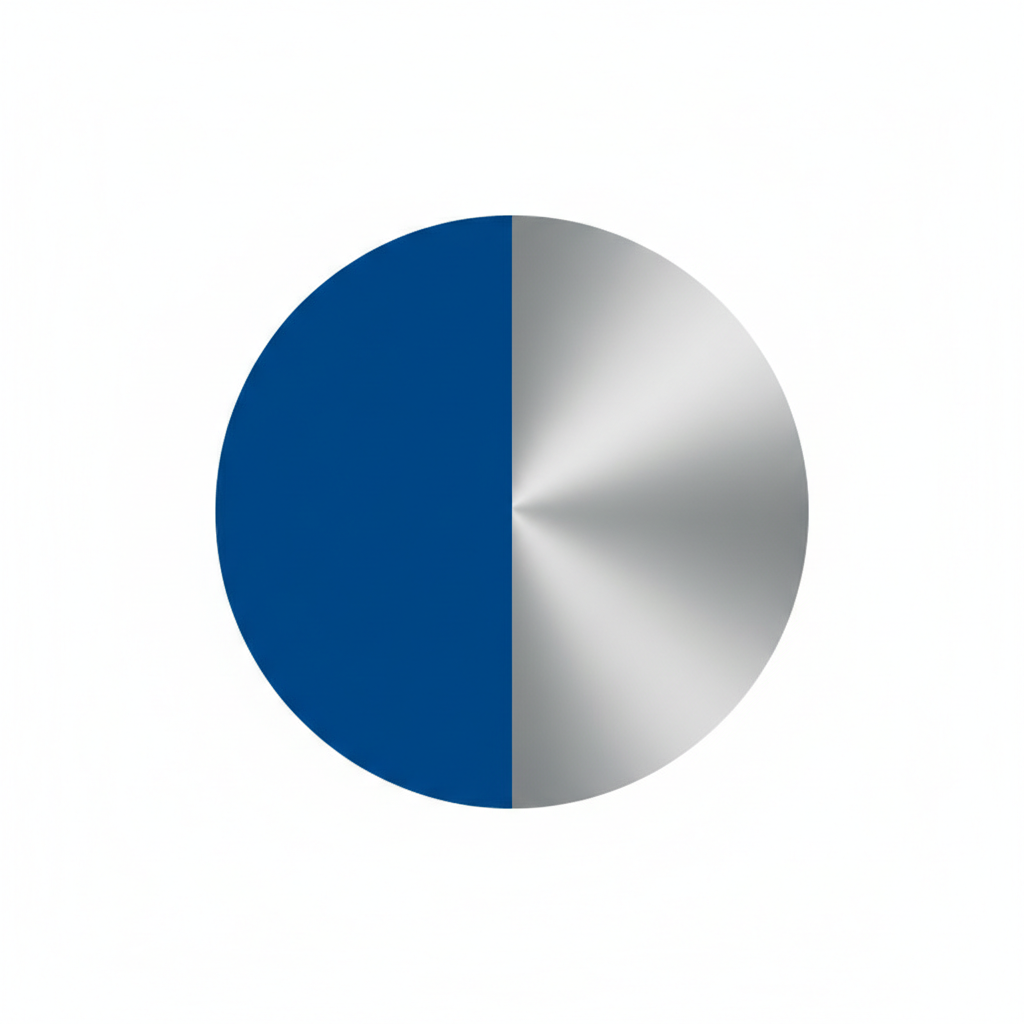 Blue and Silver Swatch