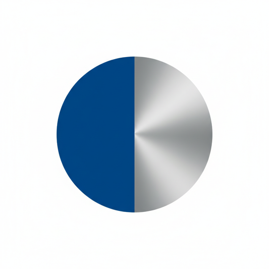 Blue and Silver Swatch