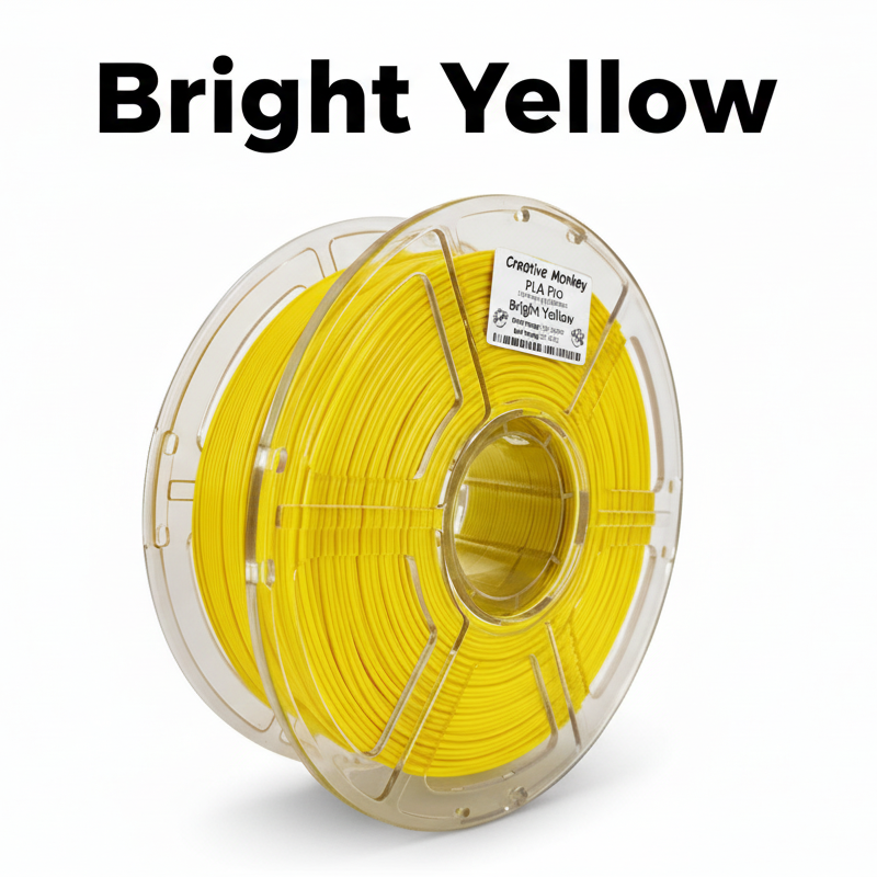 Bright Yellow PLA Spool