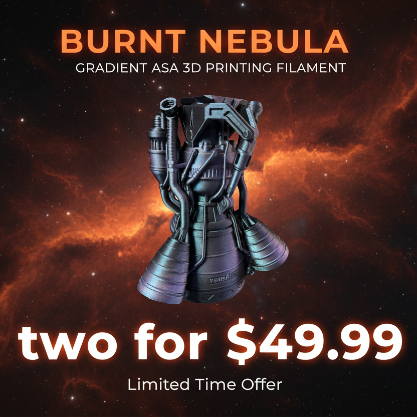 Burnt Nebula Gradient ASA - two for $49.99