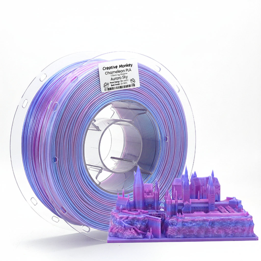 Chameleon PLA Aurora Sky - Label Repositioned