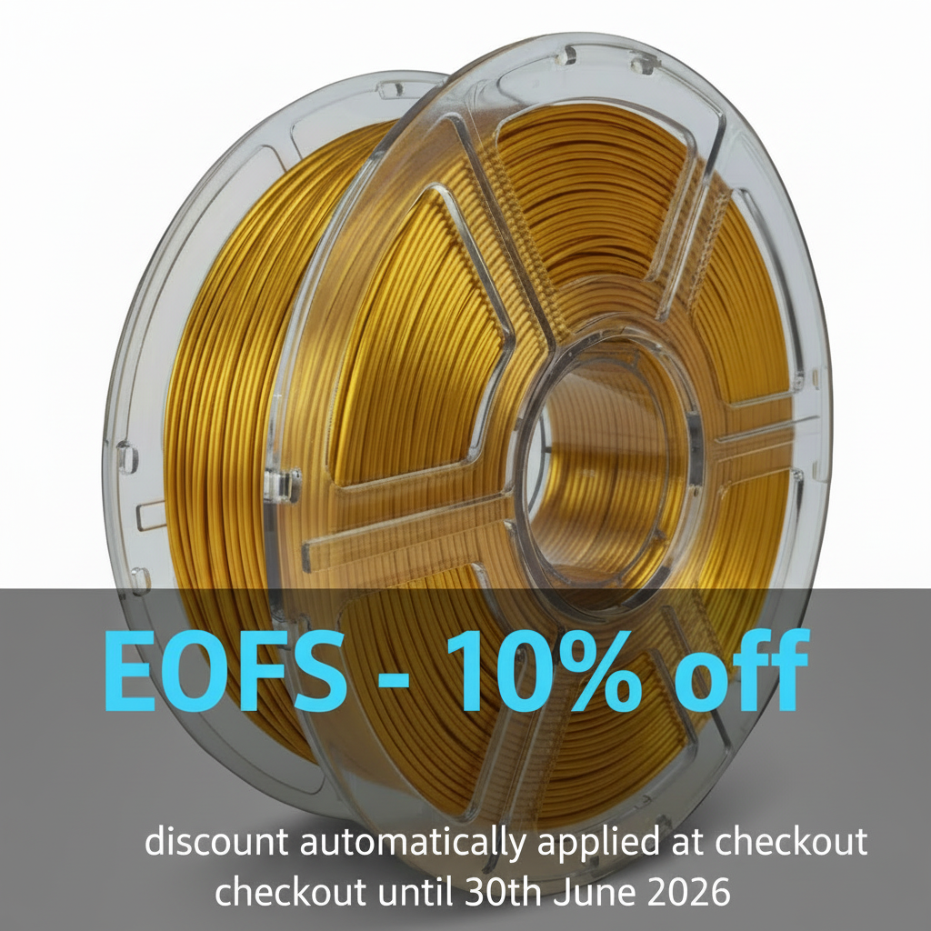 EOFS - 10% off - Silk PLA Gold