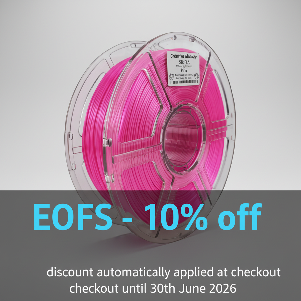 EOFS - 10% off - Silk PLA Pink