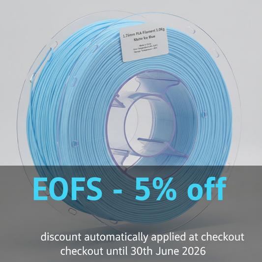 EOFS - 5% off - Matte PLA Ice Blue