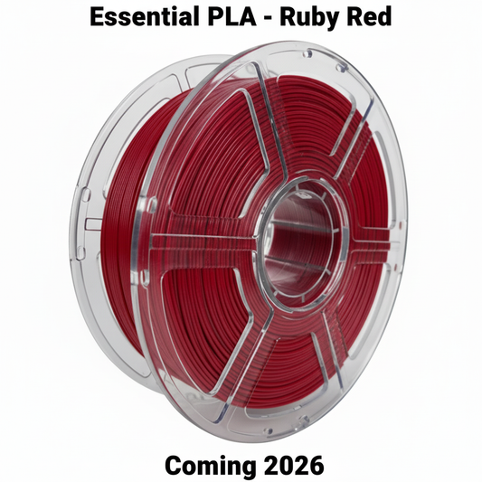 Essential PLA - Ruby Red - Coming 2026