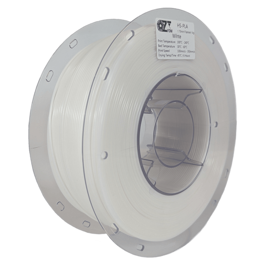 OzFDM White High Speed PLA