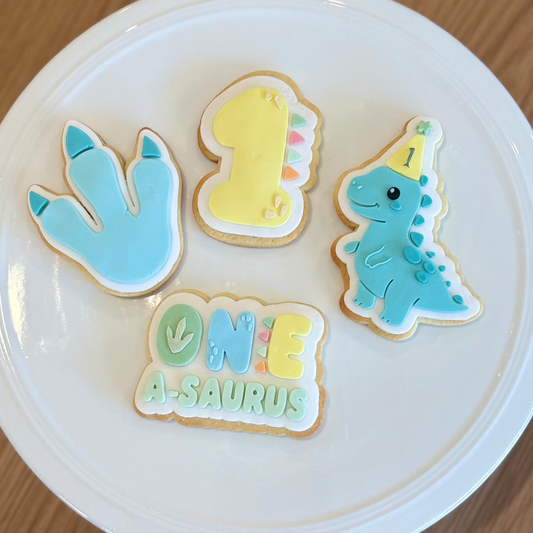 One-A-Saurus Bundle Cookie Stamp & Cutters