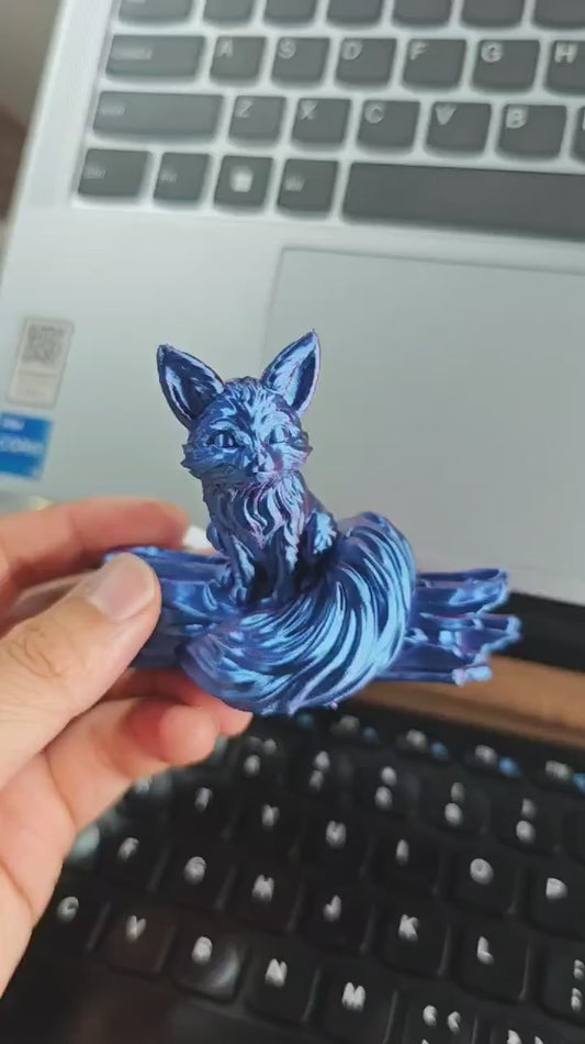 Dual Colour Silk PLA - Blue & Rose