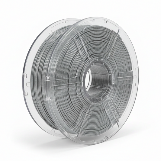 Sparkle Cloud Gray Filament Spool with Shadow