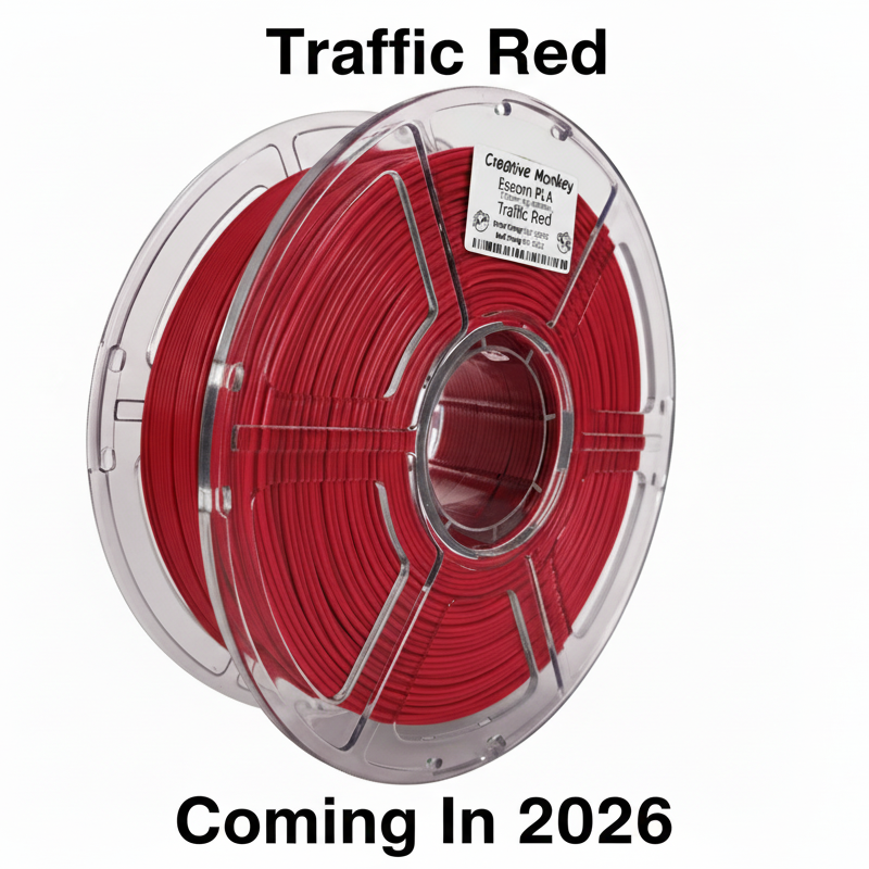 Traffic Red PLA Filament - Coming In 2026