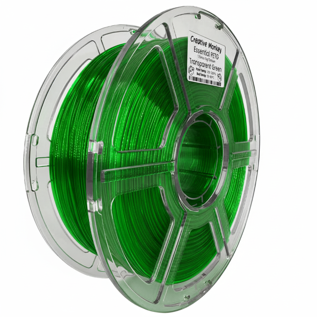 Transparent Green with CMPETGEtGreen label