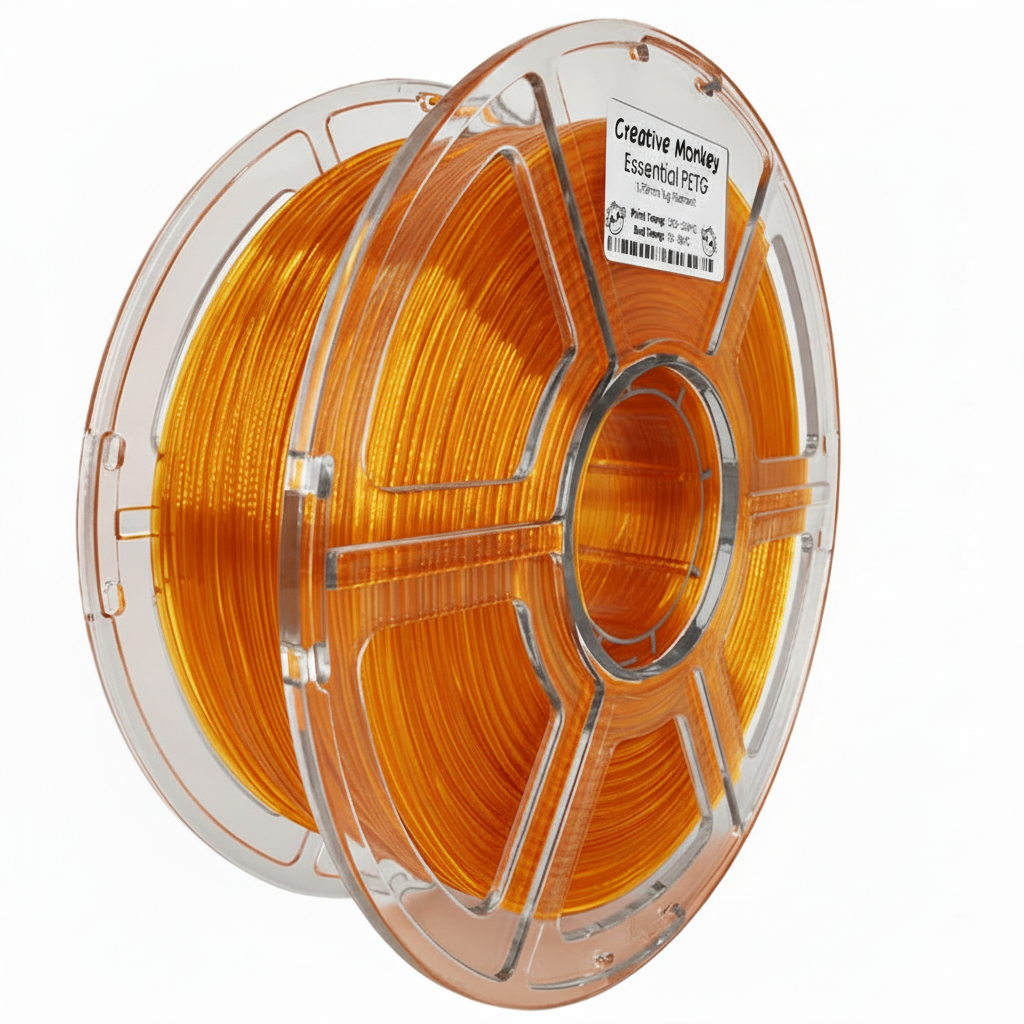 Transparent Orange with CMPETGEtOrange label