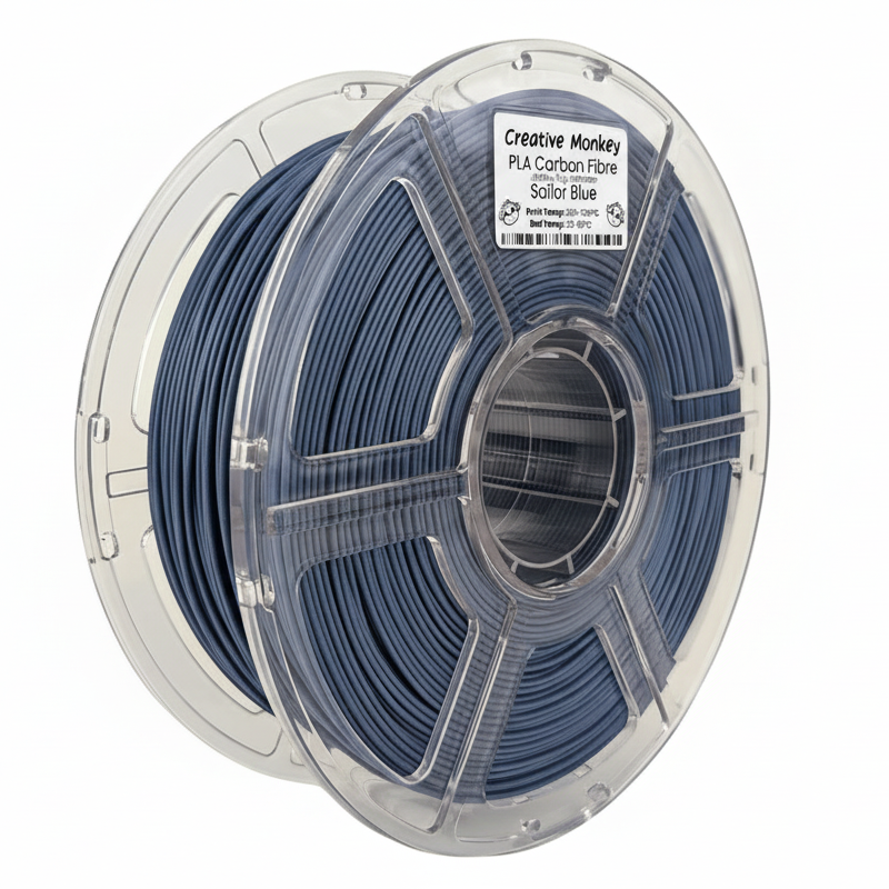 Updated Sailor Blue spool with CMPLACFsailor sticker on white background