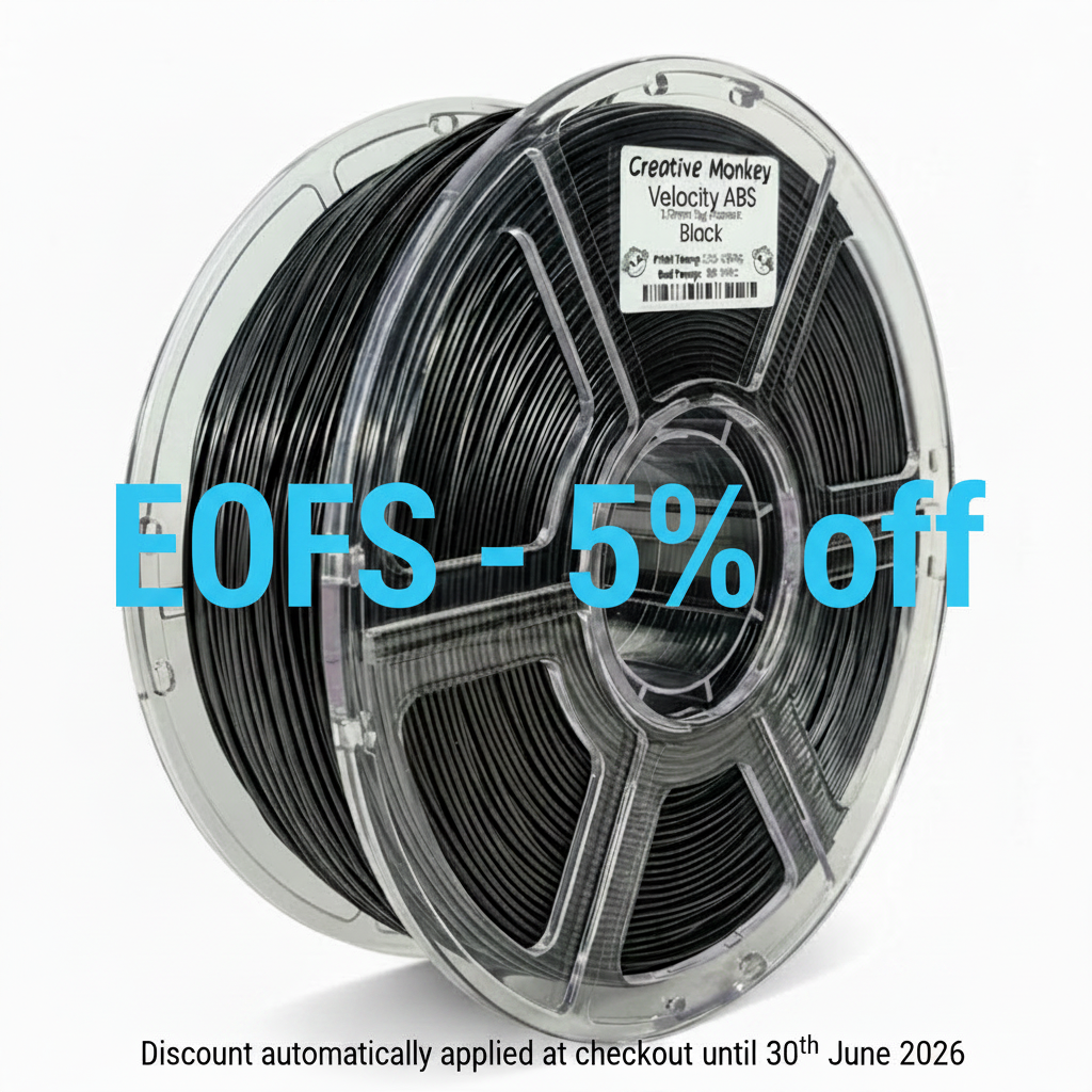 Velocity ABS Black - EOFS 5% Off Centered