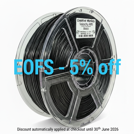 Velocity ABS Black - EOFS 5% Off Centered