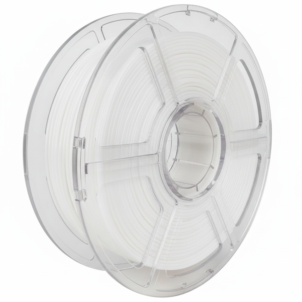 Velocity PETG Matte White Spool - No Label