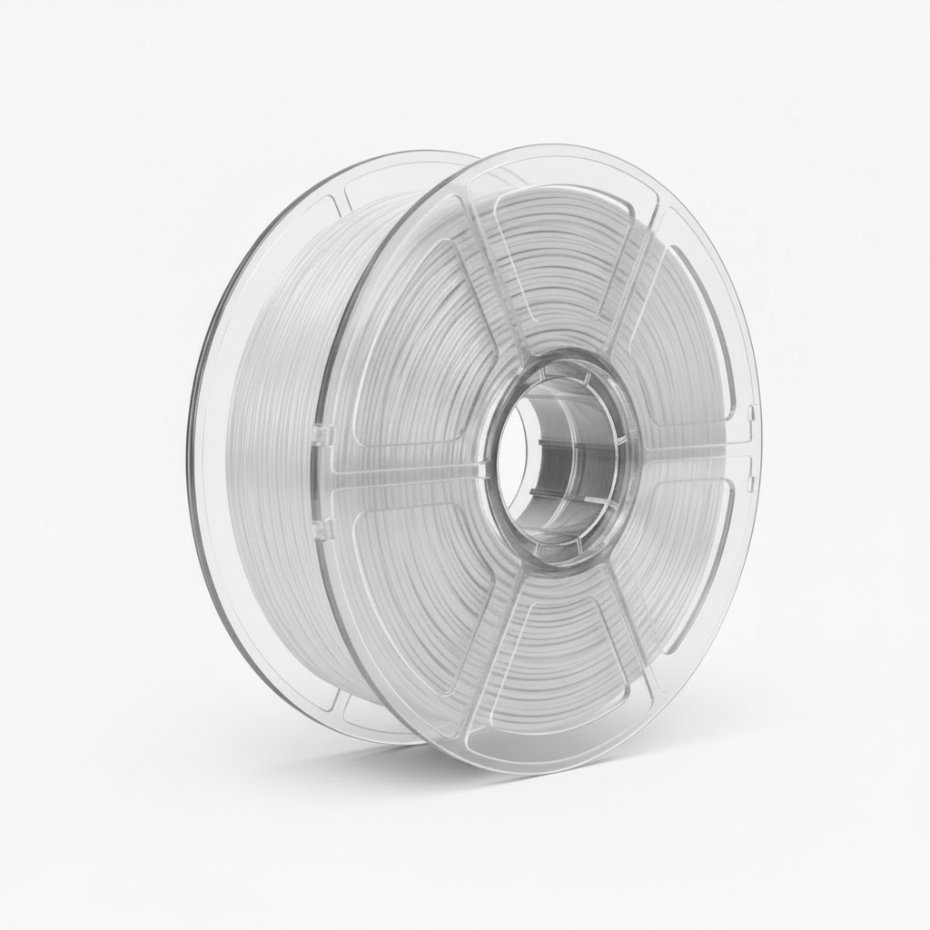 White TPU Clear Spool Pure White
