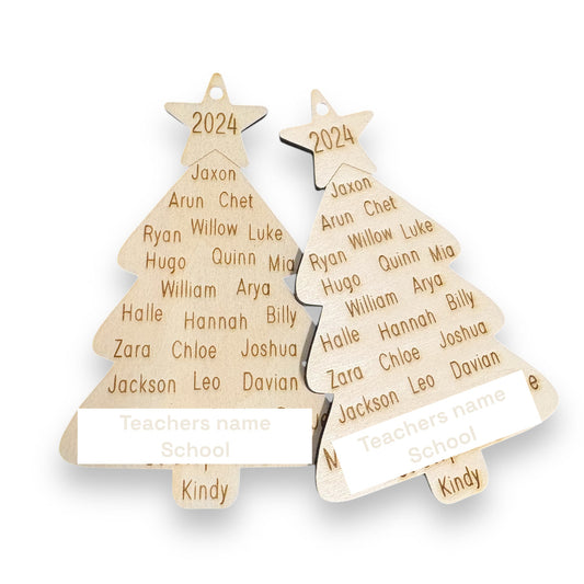Wooden Ornament | Teachers Gift